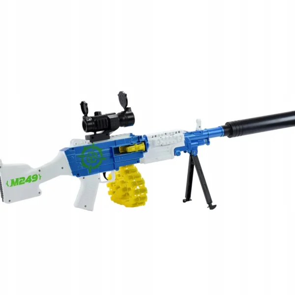 AUTOMATYCZNY KARABIN NA STRZAŁKI PIANKOWE ŁUSKI BEZPIECZNY PISTOLET