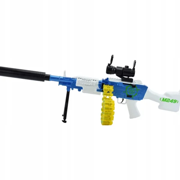 AUTOMATYCZNY KARABIN NA STRZAŁKI PIANKOWE ŁUSKI BEZPIECZNY PISTOLET