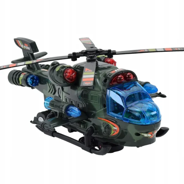 Helikopter Interaktywny Wojskowy - Jeździ Ścieżką Gry