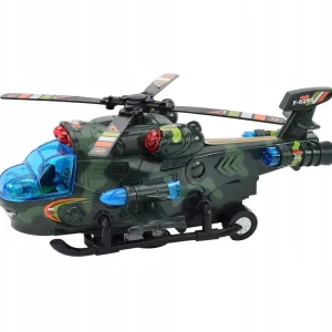 Helikopter Interaktywny Wojskowy - Jeździ Ścieżką Gry