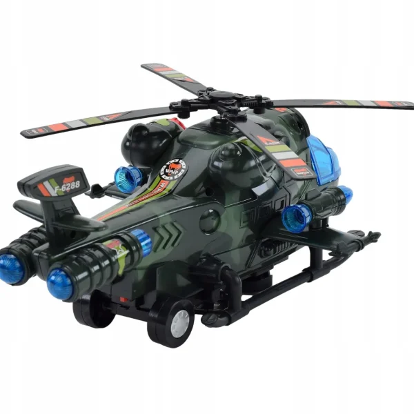 Helikopter Interaktywny Wojskowy - Jeździ Ścieżką Gry