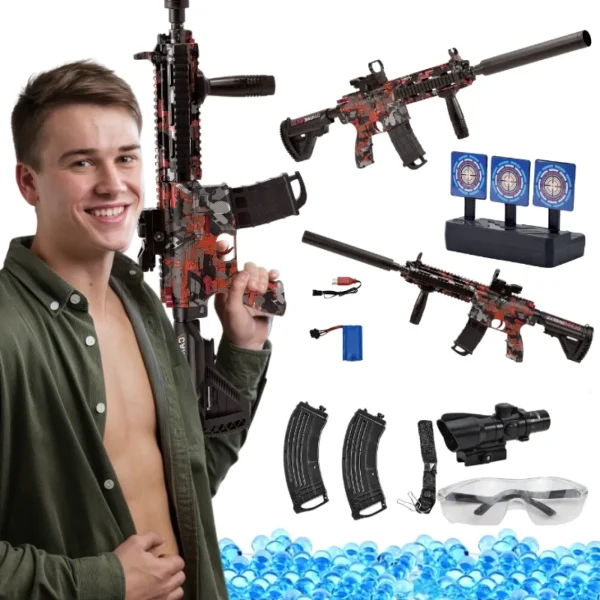 KARABIN AUTOMAT KULKI ŻELOWE PISTOLET ORBEEZ M416