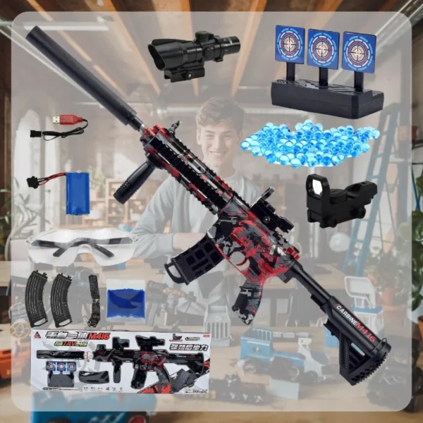 KARABIN AUTOMAT KULKI ŻELOWE PISTOLET ORBEEZ M416