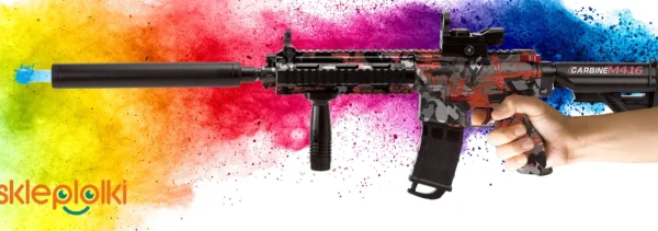 KARABIN AUTOMAT KULKI ŻELOWE PISTOLET ORBEEZ M416