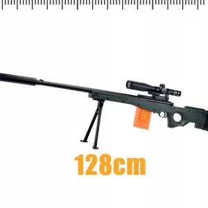 KARABIN NA STRZAŁKI GIGANT 128cm SNAJPER PISTOLET