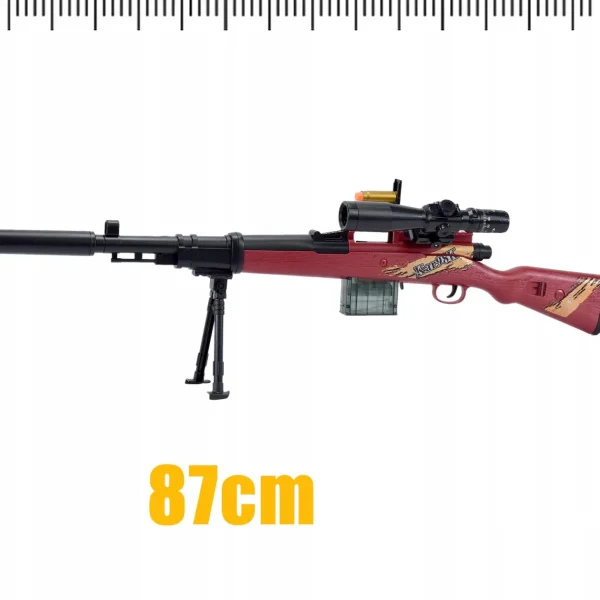 KARABIN PISTOLET SNAJPERKA SNAJPER STRZAŁKI ŁUSKI