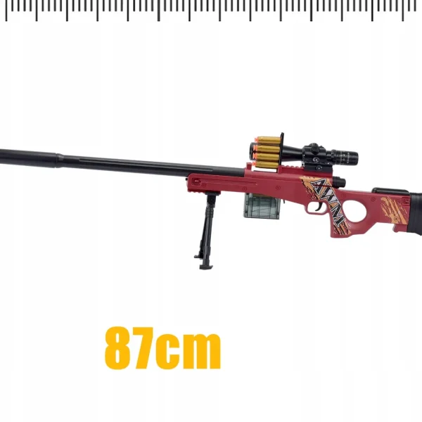 KARABIN PISTOLET SNAJPERKA SNAJPER STRZAŁKI ŁUSKI