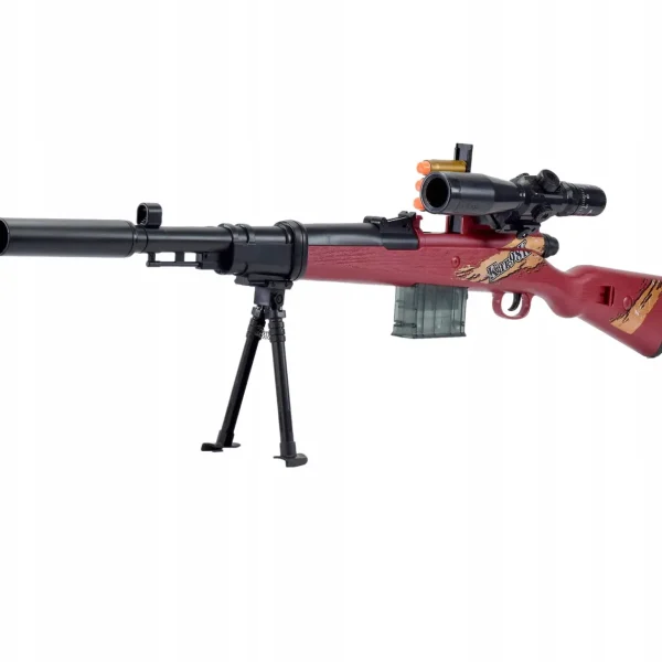 KARABIN PISTOLET SNAJPERKA SNAJPER STRZAŁKI ŁUSKI