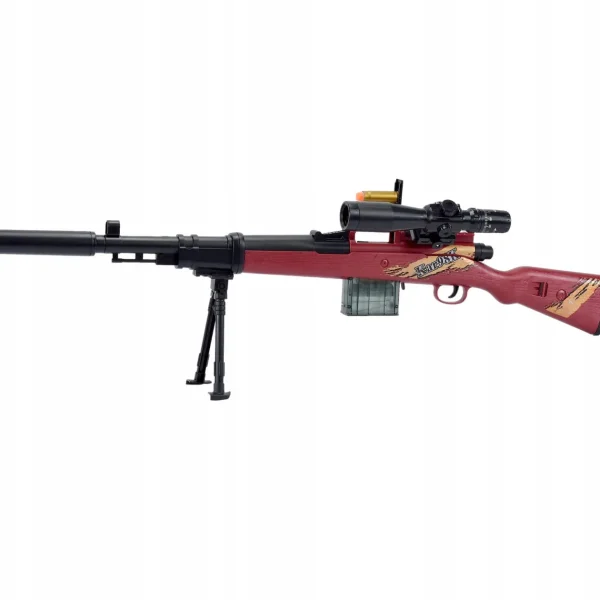 KARABIN PISTOLET SNAJPERKA SNAJPER STRZAŁKI ŁUSKI