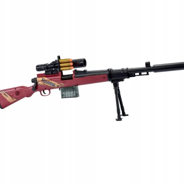 KARABIN PISTOLET SNAJPERKA SNAJPER STRZAŁKI ŁUSKI
