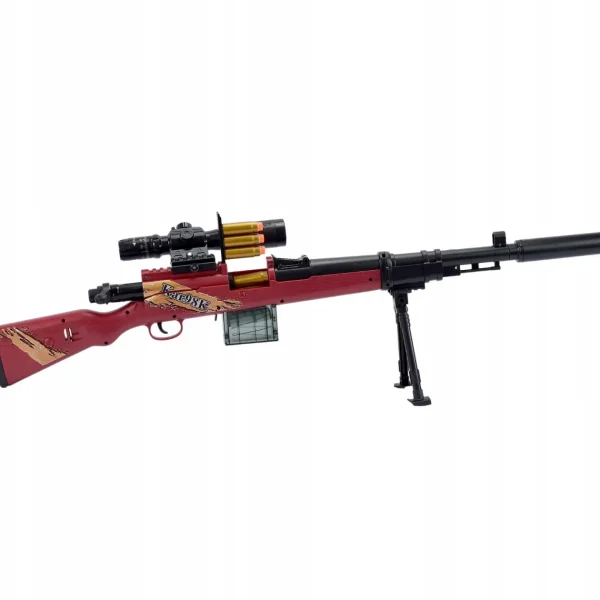 KARABIN PISTOLET SNAJPERKA SNAJPER STRZAŁKI ŁUSKI
