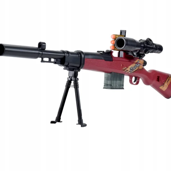 KARABIN PISTOLET SNAJPERKA SNAJPER STRZAŁKI ŁUSKI