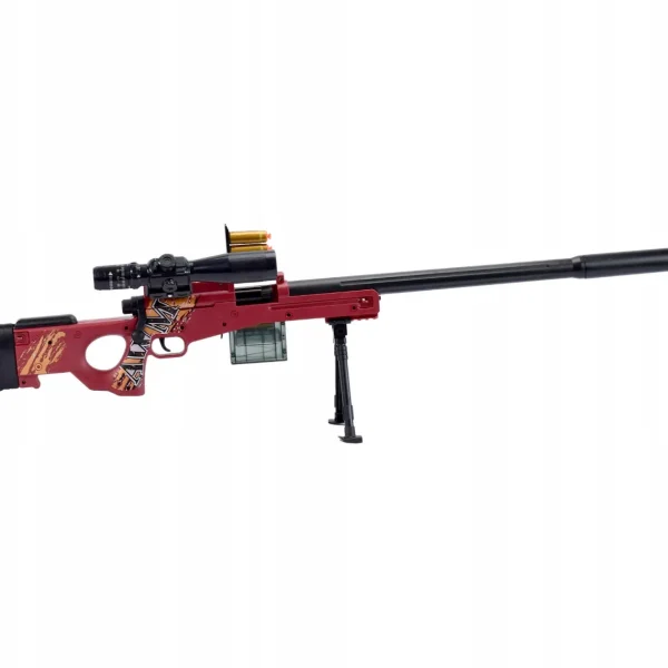 KARABIN PISTOLET SNAJPERKA SNAJPER STRZAŁKI ŁUSKI