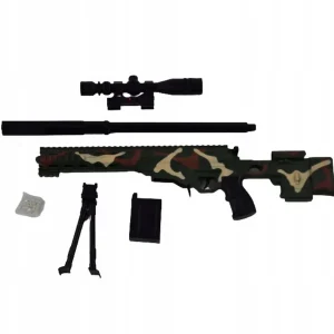 Karabin pistolet snajperski Snajperka z kulkami 90 cm