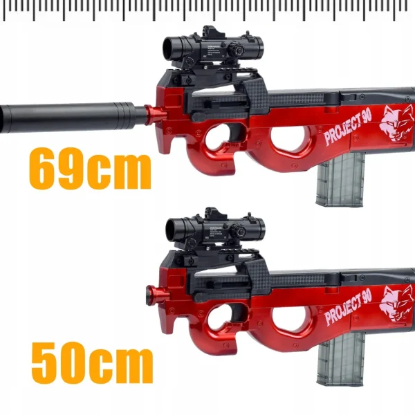 KARABIN STRZAŁKI BEZPIECZNY PISTOLET ŁUSKI TŁUMIK