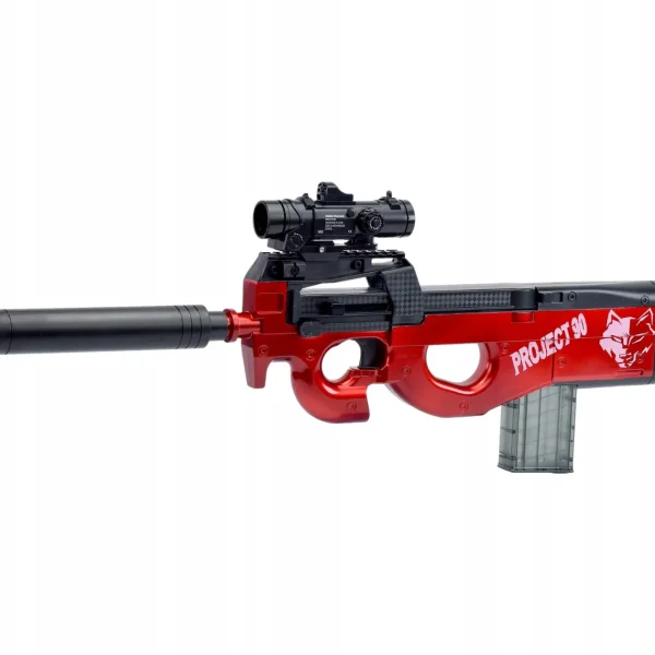 KARABIN STRZAŁKI BEZPIECZNY PISTOLET ŁUSKI TŁUMIK
