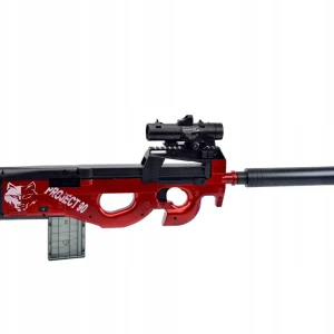 KARABIN STRZAŁKI BEZPIECZNY PISTOLET ŁUSKI TŁUMIK