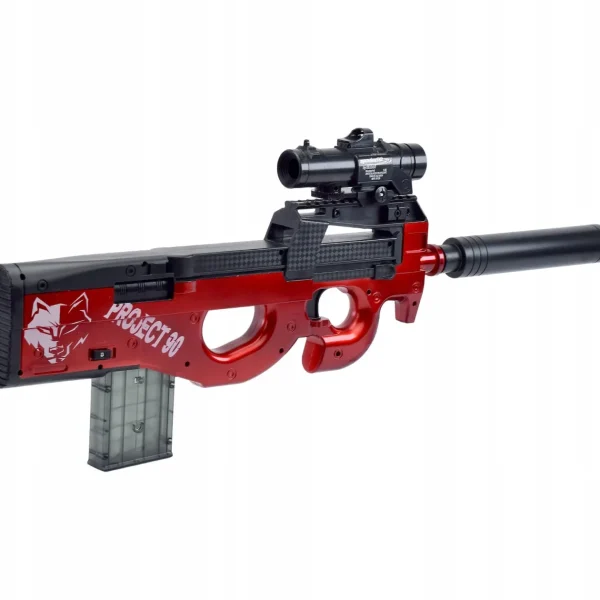 KARABIN STRZAŁKI BEZPIECZNY PISTOLET ŁUSKI TŁUMIK