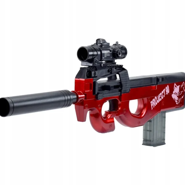 KARABIN STRZAŁKI BEZPIECZNY PISTOLET ŁUSKI TŁUMIK