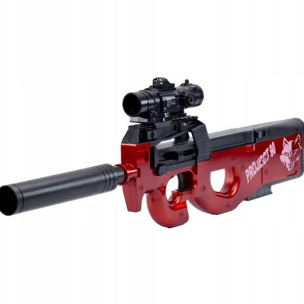 KARABIN STRZAŁKI BEZPIECZNY PISTOLET ŁUSKI TŁUMIK