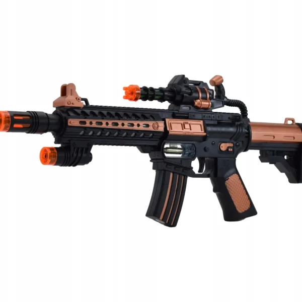 KARABIN SYGNAŁOWY DLA DZIECI DŹWIĘKOWY PISTOLET