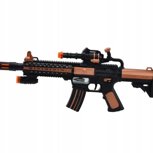 KARABIN SYGNAŁOWY DLA DZIECI DŹWIĘKOWY PISTOLET