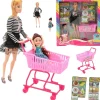 Lalka Barbie Mama i Zestaw Akcesoriów do Zakupów