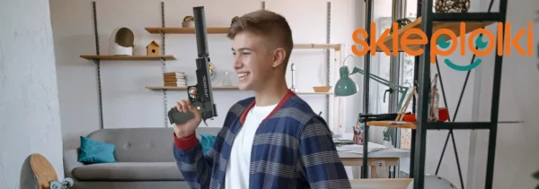 METALOWY pistolet na kulki ASG 800 kulek gratis