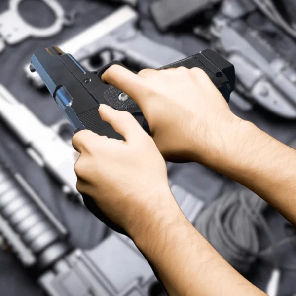 METALOWY pistolet na kulki ASG 800 kulek gratis
