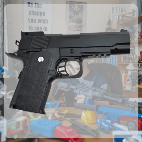 METALOWY pistolet na kulki ASG 800 kulek gratis