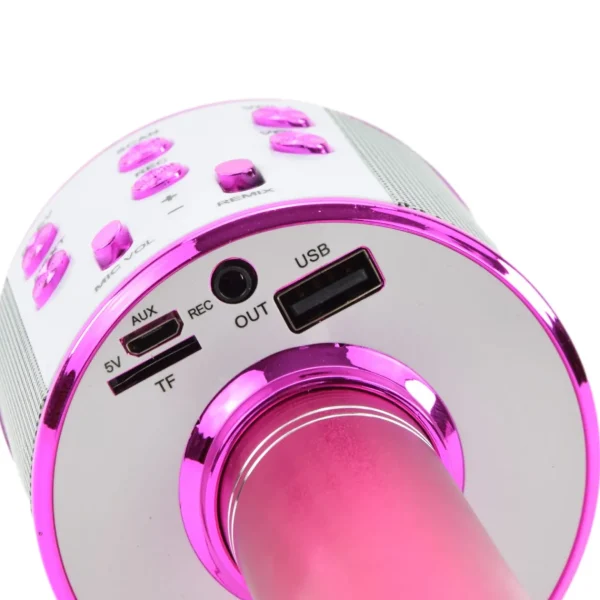 Mikrofon Karaoke Głośnik Bluetooth Bezprzewodowy