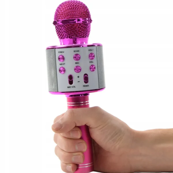 Mikrofon Karaoke Głośnik Bluetooth Bezprzewodowy
