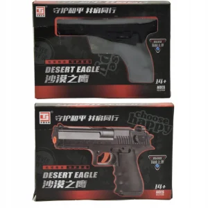 MINI PISTOLET KARABIN NA KULKI ŻELOWE DESERT EAGLE
