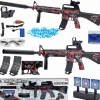OGROMNY BEZPIECZNY KARABIN AUTOMAT KULKI ŻELOWE PISTOLET TARCZA