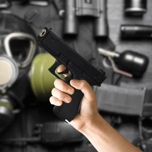 PISTOLET ASG NA KULKI METAL GLOCK REPLIKA ASG
