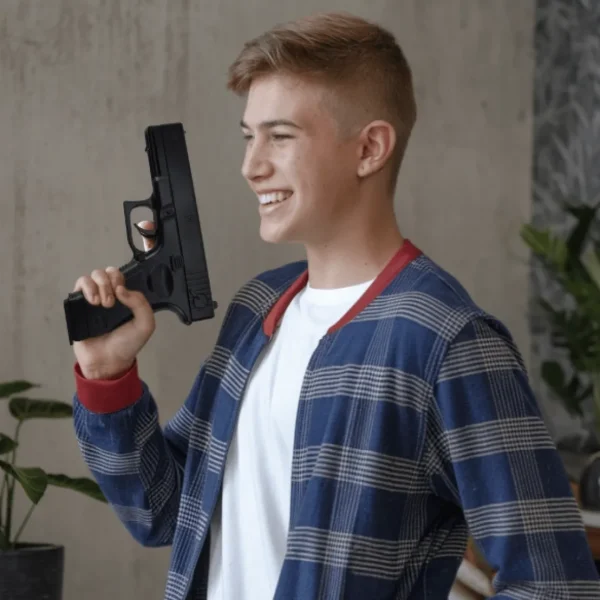 PISTOLET ASG NA KULKI METAL GLOCK REPLIKA ASG