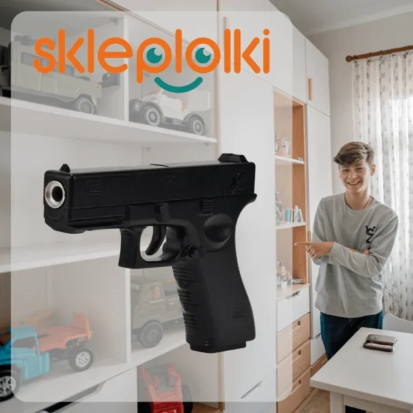 PISTOLET ASG NA KULKI METAL GLOCK REPLIKA ASG