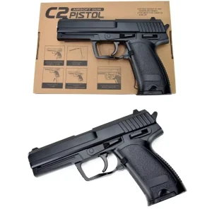 Pistolet C2 Metalowy Replika ASG na Kulki
