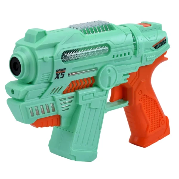 PISTOLET DO BANIEK MYDLANYCH AUTOMAT ŚWIECI GRA