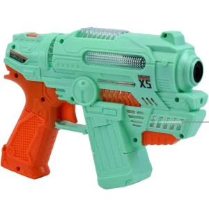 PISTOLET DO BANIEK MYDLANYCH AUTOMAT ŚWIECI GRA