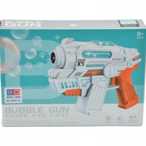PISTOLET DO BANIEK MYDLANYCH AUTOMAT ŚWIECI GRA