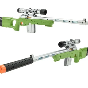 Pistolet Karabin Dźwiękowy Świecący Elektryczny
