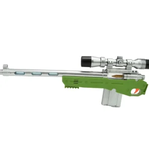 Pistolet Karabin Dźwiękowy Świecący Elektryczny