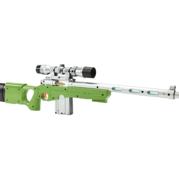 Pistolet Karabin Dźwiękowy Świecący Elektryczny