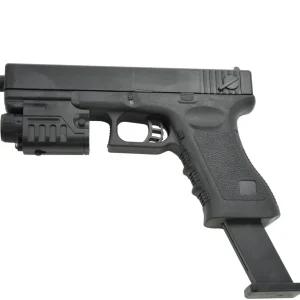 Pistolet Karabin z Celownikiem Laserowym - Zestaw