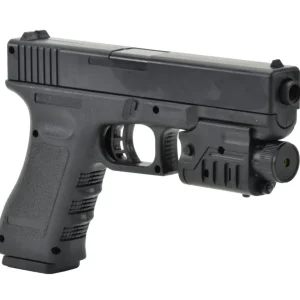 Pistolet Karabin z Celownikiem Laserowym - Zestaw