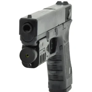 Pistolet Karabin z Celownikiem Laserowym - Zestaw