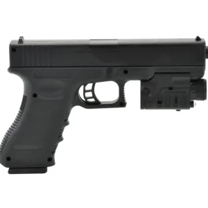 Pistolet Karabin z Celownikiem Laserowym - Zestaw