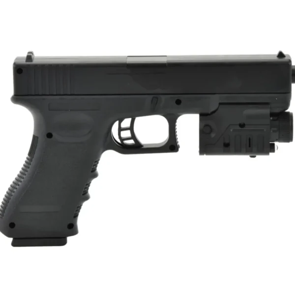 Pistolet Karabin z Celownikiem Laserowym - Zestaw