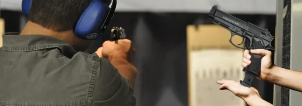 PISTOLET NA KULKI BERETTA REPLIKA METAL ASG TŁUMIK